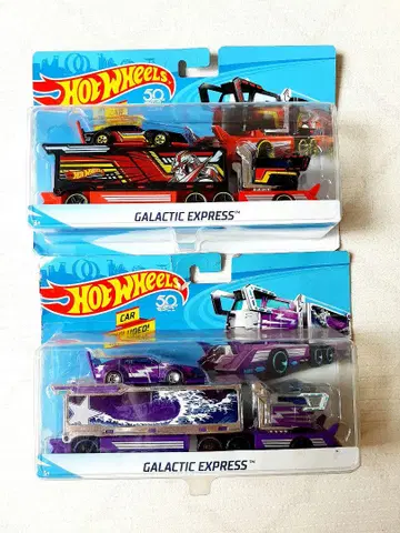 Hot Wheels GALACTIC EXPRESS 머드 만화 초판 2대