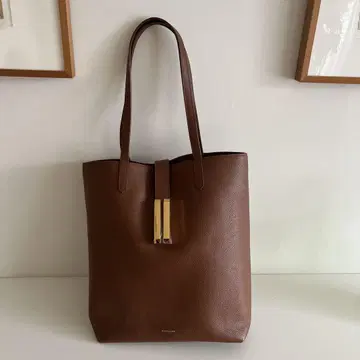 데멜리에 DEMELLIER 밴쿠버 브라운 가죽 토트백