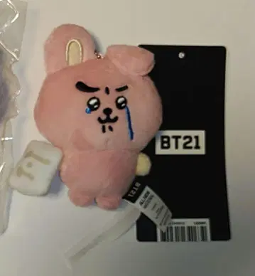 BT21 봉제 인형 키링 훌쩍 TODAY'S FACE COOKY