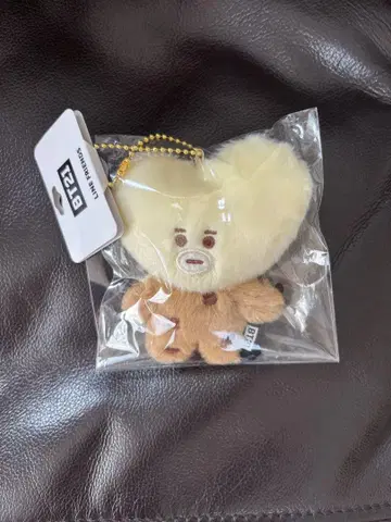 BTS BT21 공식 타타 글렌체크 봉제 인형 볼체인 포함