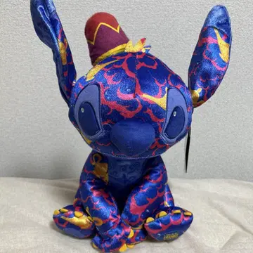 택 포함 새상품 스티치 봉제 인형 Aladdin Stitch