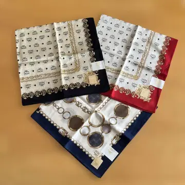 MCM 빅 사이즈 손수건 3개