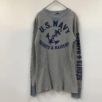 TOYS McCOY 토이즈 맥코이 긴팔 U.S.NAVY 서멀 그레이