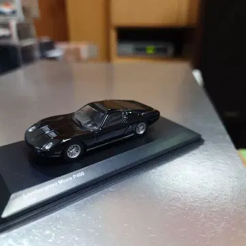교쇼 1/64 [ 람보르기니 미우라 P400 블랙 ]