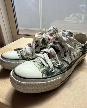 CONVERSE ALL STAR 플로럴 패턴 스니커즈
