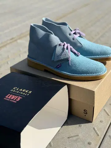 [ 미사용 새상품 ] CLARKS ORIGINALS LEVI'S 콜라보