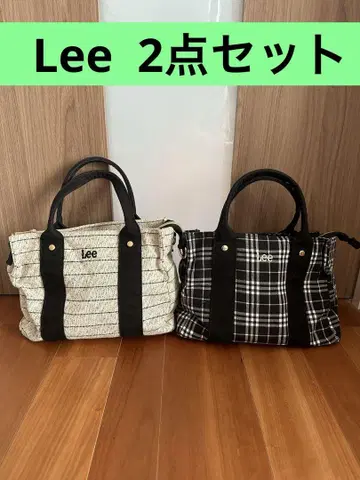 Lee 2WAY 토트 숄더백 2종 세트