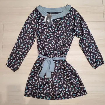 [ MARY QUANT ] 새상품 M 사이즈 도트 무늬 원피스 긴팔 도트