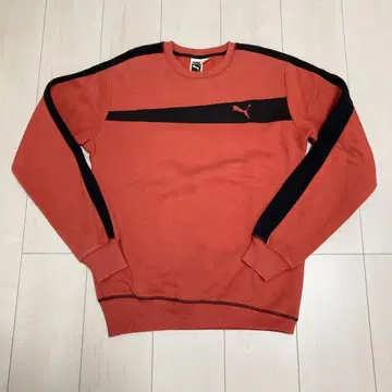 PUMA 긴팔 트레이닝복 S 사이즈 오렌지 블랙