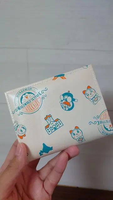 도라에몽 접이식 지갑