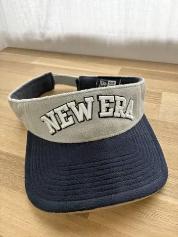 NEW ERA 골프 바이저 네이비/그레이