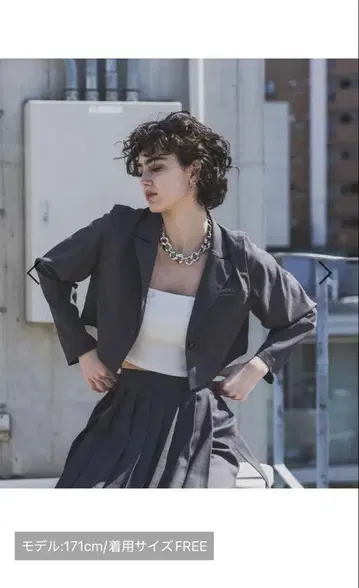 PAGEBOY 2WAY 숏 자켓