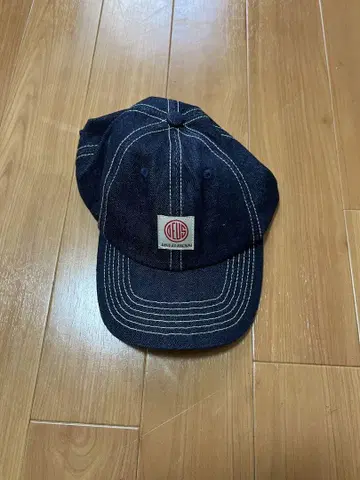 DEUS 데님 워크캡 네이비