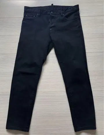 DSQUARED2 블랙 Slim Jean 데님 팬츠