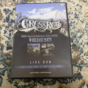 레어품 새상품급 CROSS ROAD 라이브 DVD HIPHOP 일본어 랩