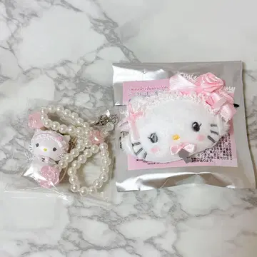 산리오 미키티 화이트 프릴 시크릿 마스코트 스트랩