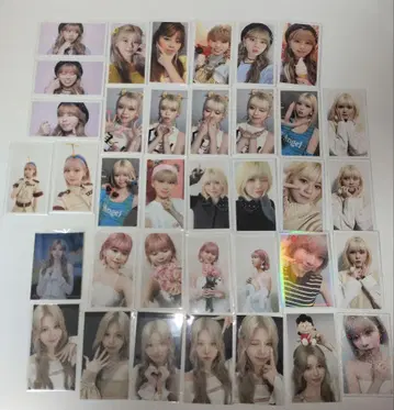 NiziU CD 특전 트레이딩 카드 총 36장