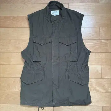 FREAK'SSTORE 밀리터리 베스트 L 프릭스스토어 카키
