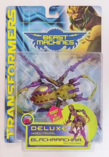 트랜스포머 비스트 워즈 리턴즈 블랙아라크니아 미개봉