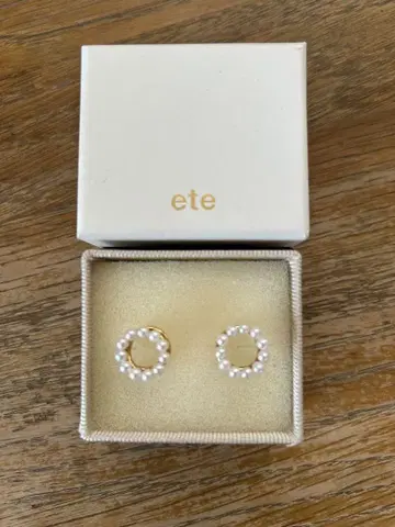 ete 에테 서클 펄 루프 귀찌