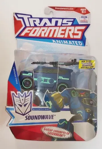 트랜스포머 애니메이티드 사운드웨이브 Hasbro 미개봉
