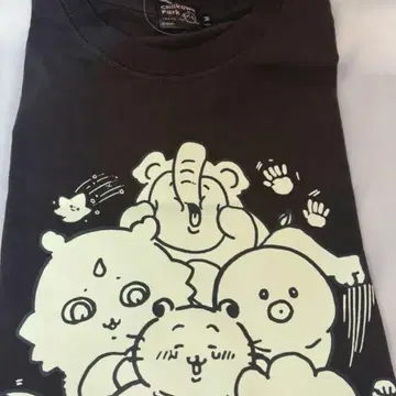 치이카와 파크 축광 T셔츠 토벌 스미 M