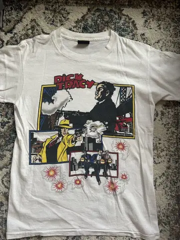 90s Dick Tracy T셔츠