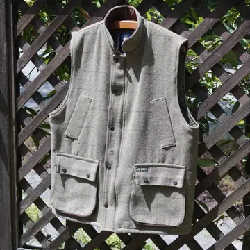 made in England tweed vest