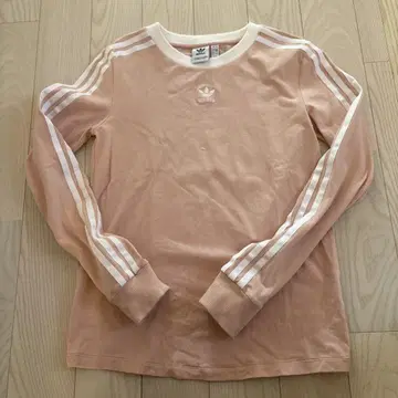 adidasoriginals 핑크 긴팔 T셔츠 M