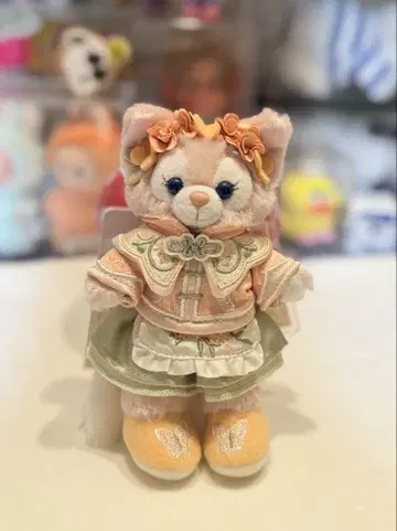 상하이 디즈니 추석 리나벨 봉제 인형 키링
