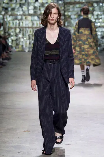 Dries Van Noten 2017SS 린넨 셋업 44