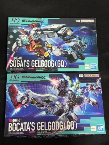HG 겔구그 스가이기 (GQ) / 겔구그 보카타기 2개 세트