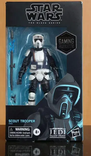 STARWARS SCOUT TROOPER THE BLACKSERIES