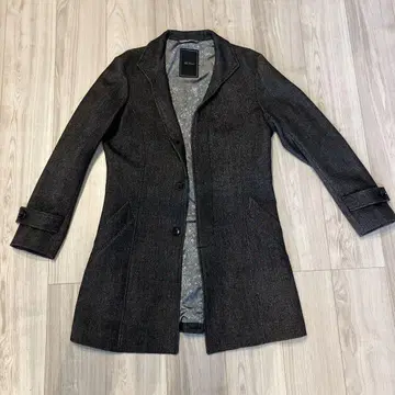 Tete Homme 다크 그레이 체스터 코트