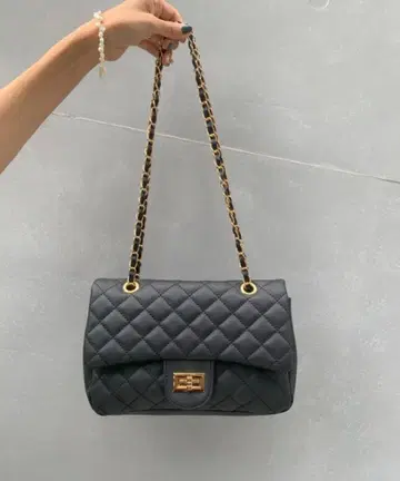 e&c closet 퀼팅 체인 백