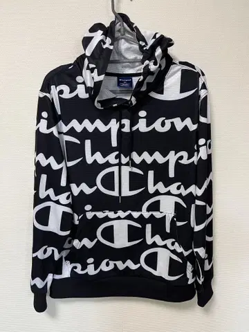 [새상품급] Champion 챔피온 로고 프린트 후드티 C3-PS112