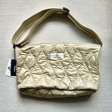 PAGEBOY PBLIM/WW 퀼팅 숄더백 베이지