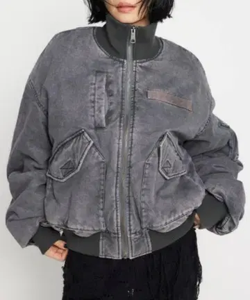 Laguagem BIG POCKET COTTON MA-1 여성용 택 포함