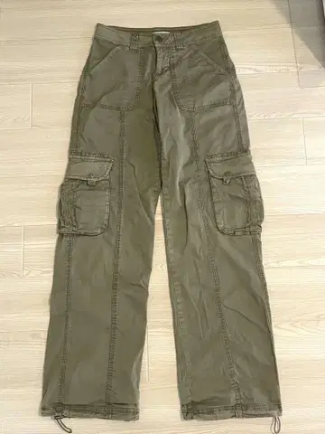 GARAGE 카고 팬츠 올리브 00