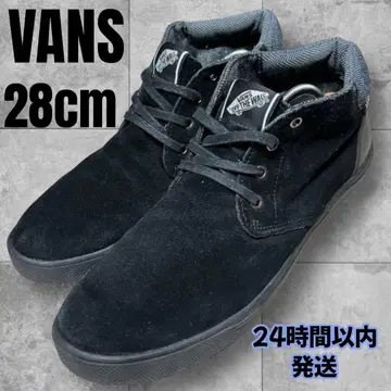[ 28cm ] 반스 VANS 하이컷 스니커즈 부츠 블랙 처카