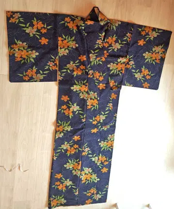 코몬 앤티크 다이쇼 로망 이중 기모노