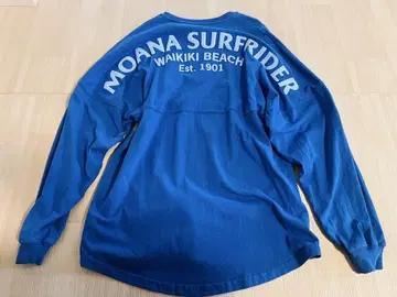 하와이 한정판 MOANA SURFRIDER 모아나 서프라이더 긴팔 T셔츠