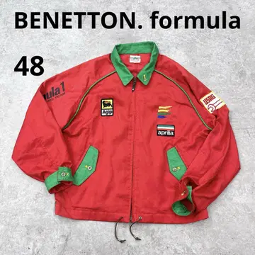 유178 구제 의류 BENETTON. formula 블루종 와펜 48