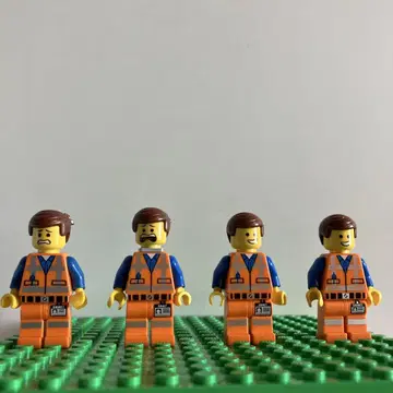 LEGO 에멧 피규어 4체 세트 정품 레고 무비