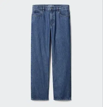 유니클로 JW ANDERSON 스트레이트 청바지 64 BLUE