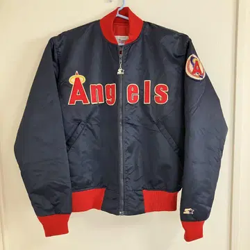90S STARTER MLB ANGELS 바시티 자켓 L 사이즈 USA제