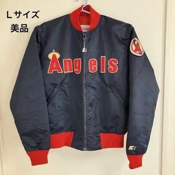 90S STARTER MLB ANGELS 바시티 자켓 L 사이즈 USA제