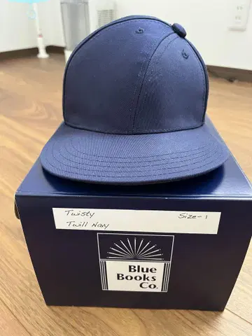 Blue Books Co. Twisty Twill Navy 사이즈 1