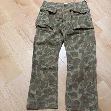 ARAN 카모 패턴 카고 팬츠 일본제