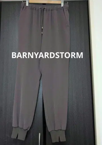BARNYARDSTORM 더블 크로스 조거 팬츠